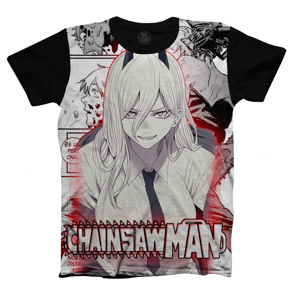 Camiseta Chainsaw Man Power