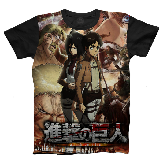 Camiseta Shingeki no Kyojin Ataque de los Titanes