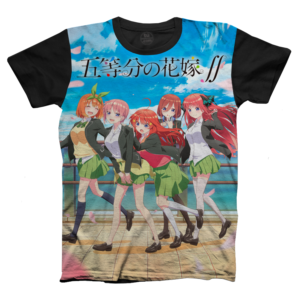 Camiseta Go-Tōbun no Hanayome