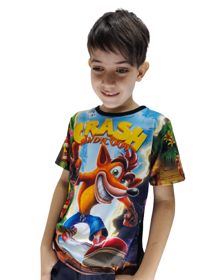 Camiseta Crash Bandicoot Gamer