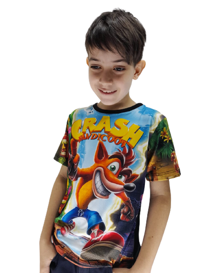 Camiseta Crash Bandicoot Gamer