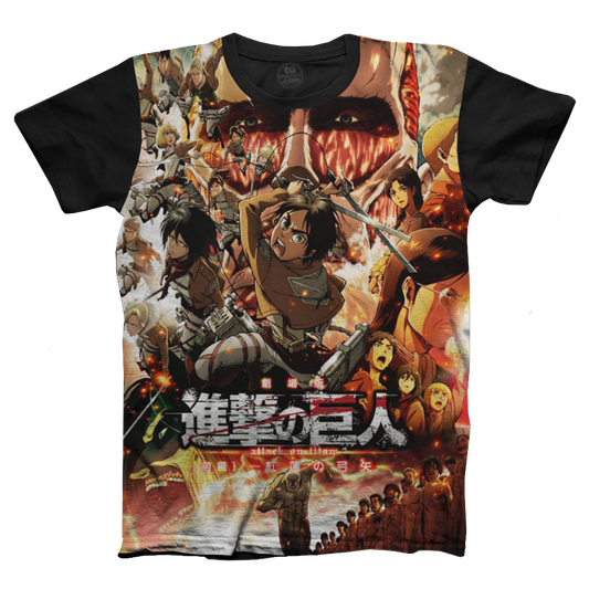 Camiseta Shingeki no Kyojin Ataque de los Titanes