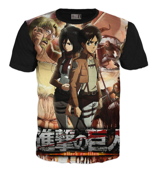 Camiseta Shingeki no Kyojin Ataque de los Titanes