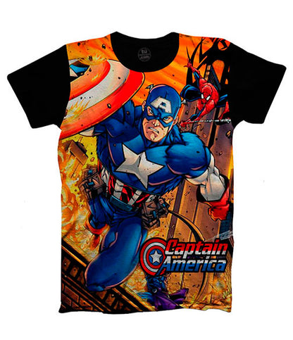 Camiseta Capitán América Marvel