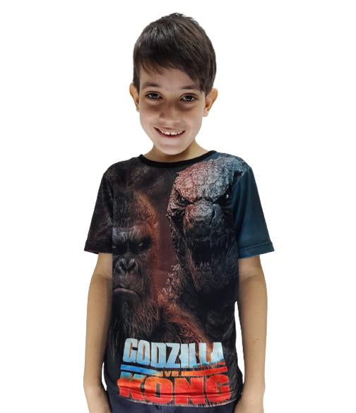 Camiseta Godzilla Vs Kong