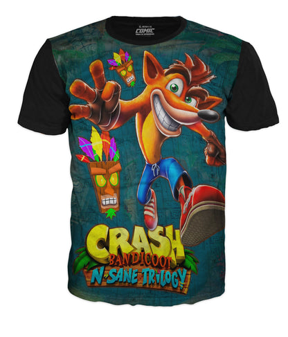Camiseta Crash Bandicoot