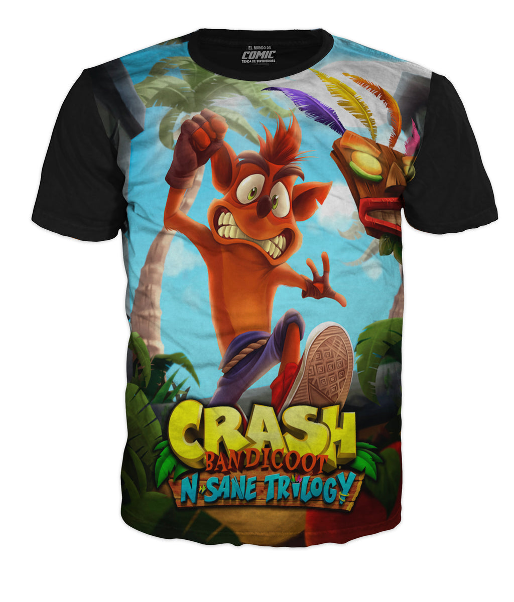Camiseta Crash Bandicoot