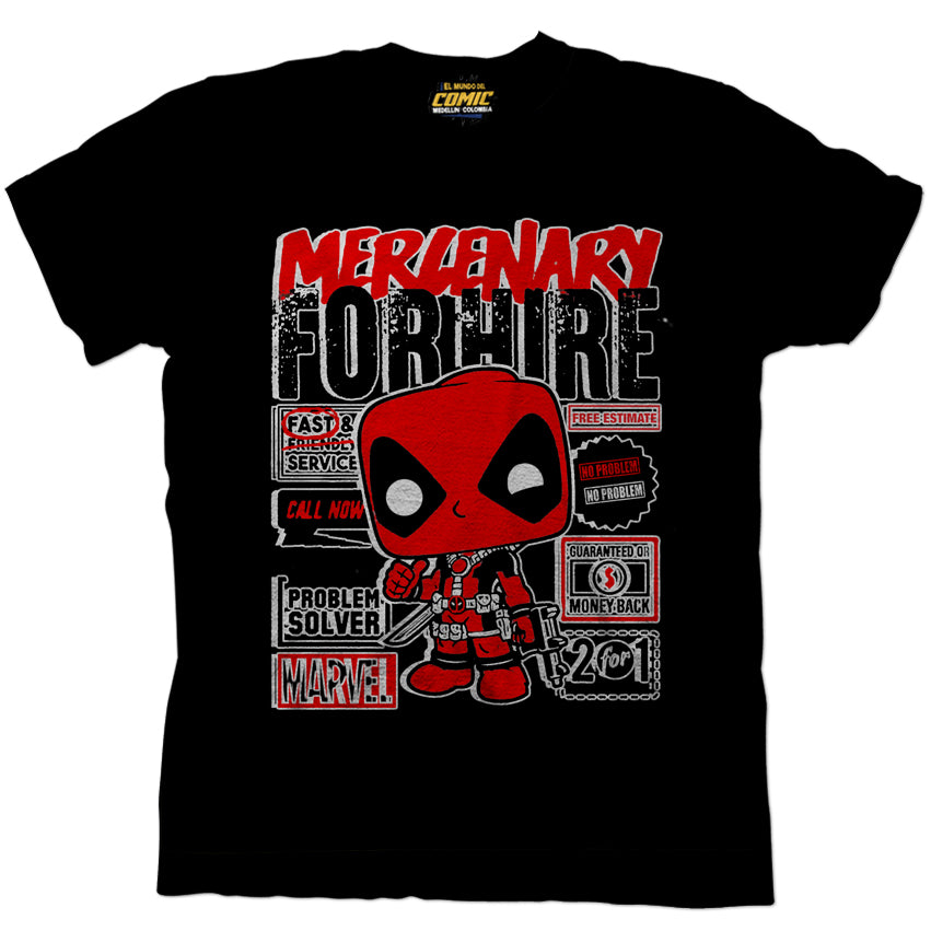 Camiseta Deadpool Marvel Comics