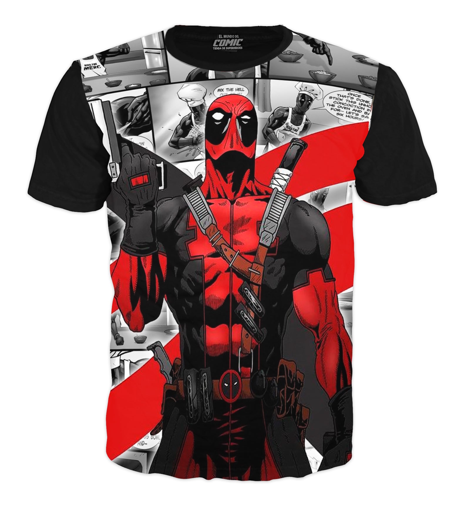 Camiseta Deadpool Marvel Comics