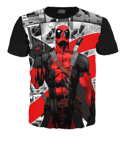 Camiseta Deadpool Marvel Comics