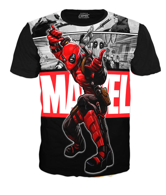 Camiseta Deadpool Marvel Comics