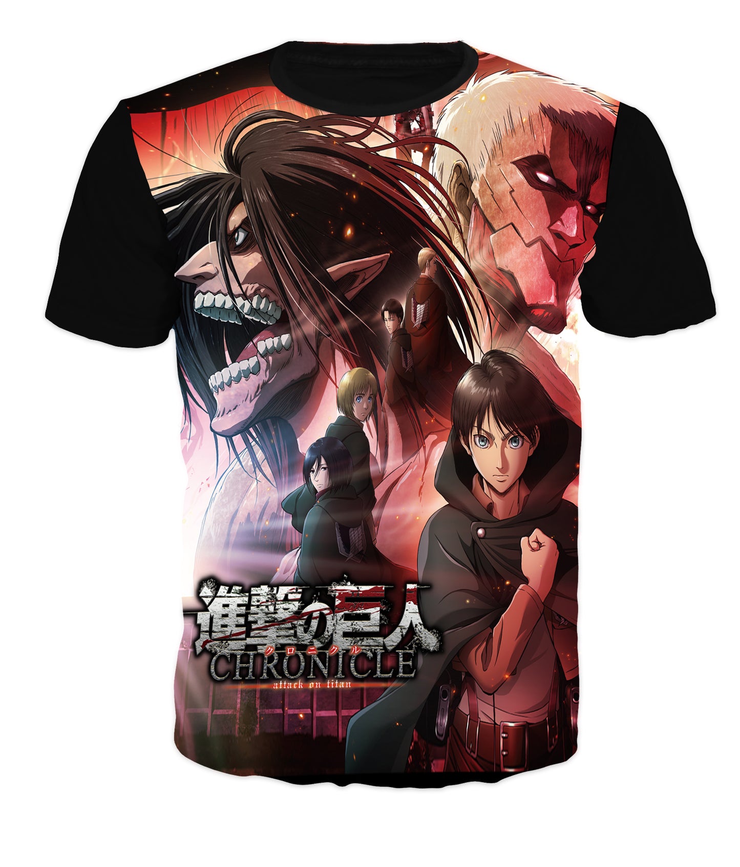 Camiseta Shingeki no Kyojin Ataque de los Titanes