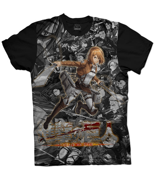 Camiseta Shingeki no Kyojin Ataque de los Titanes