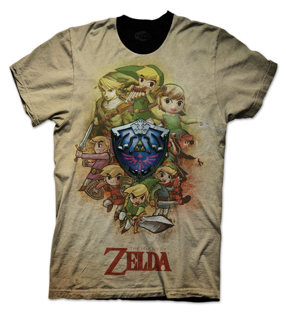 Camiseta The Legend of Zelda Nintendo – lacamiseta.com.co