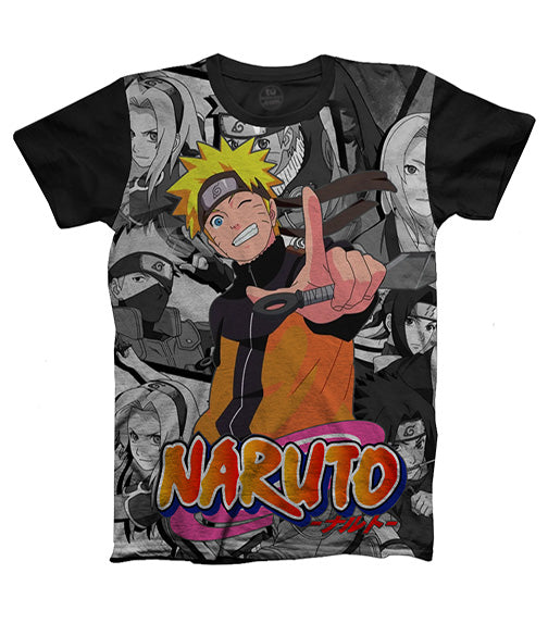 Camiseta Naruto Clasic Shippuden Anime