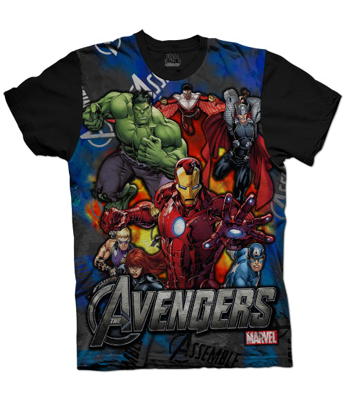 Camiseta Avengers Clasic Blue