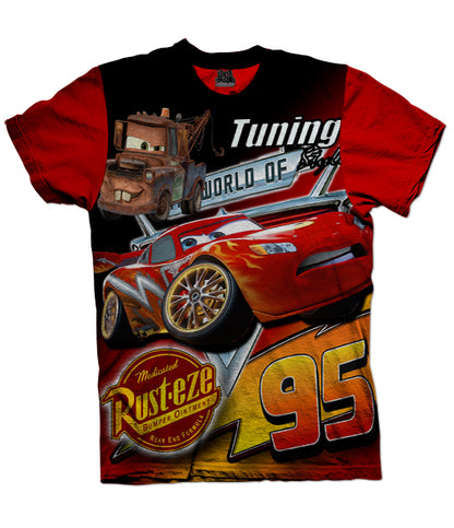 Camiseta Cars Disney Rayo Mcqueen Mate