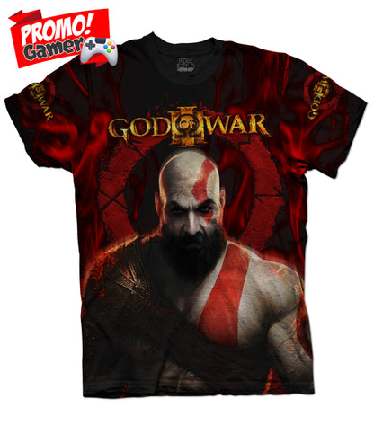 Camiseta God Of War Kratos