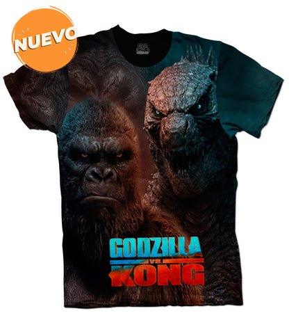 Camiseta Godzilla Vs Kong