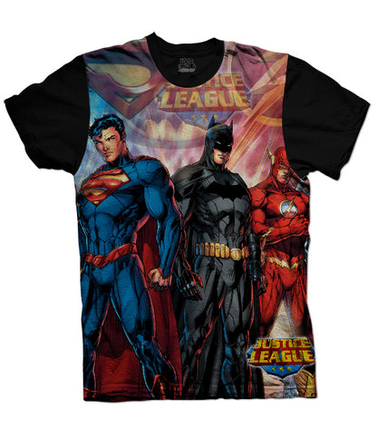 Camiseta Liga de La Justicia DC Comics