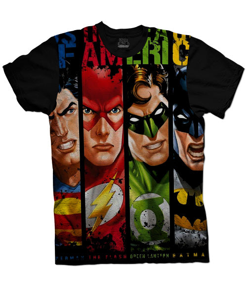 Camiseta Liga de La Justicia DC Comics