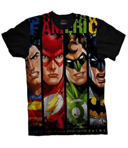Camiseta Liga de La Justicia DC Comics