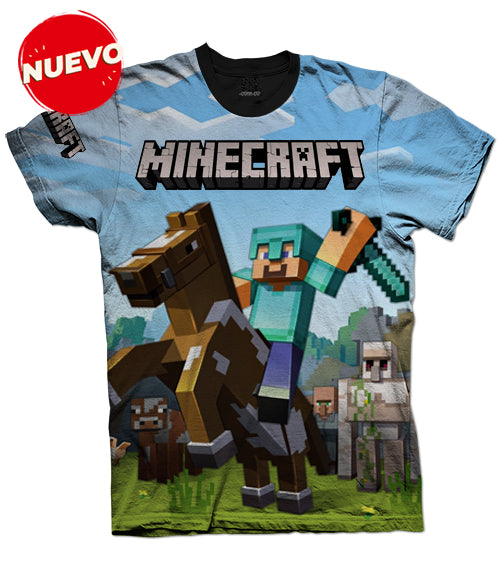 Camiseta Minecraft King