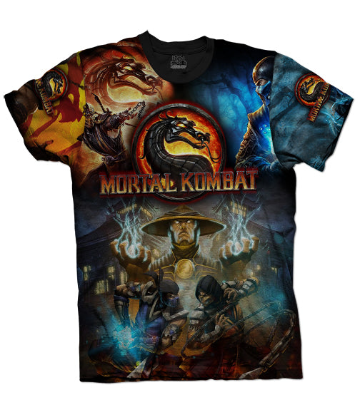 Camiseta Mortal Kombat Print