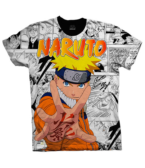 Camiseta Naruto Anime Clasico