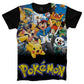 Camiseta Pokemon Pikachu Ash
