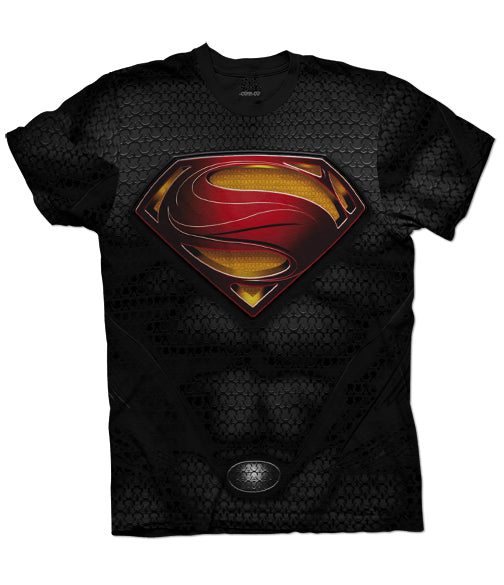 Camiseta Superman Traje Comics Blue