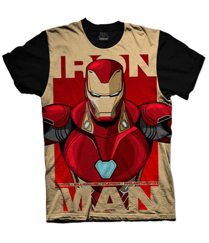 Camiseta Iron Man Marvel Comics