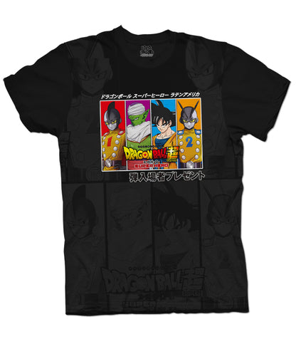 Camiseta Dragón Ball Z Super Hero Película