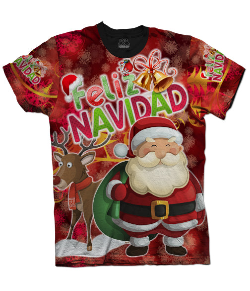 Camiseta Navidad Papa Noel