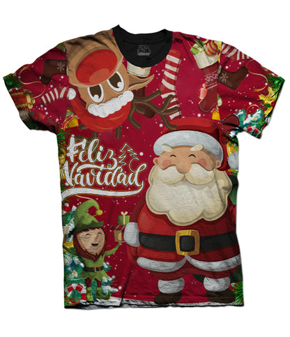 Camiseta Navidad Muñeco de Nieve