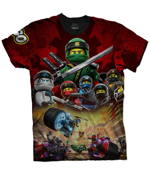 Camiseta Lego Ninjago