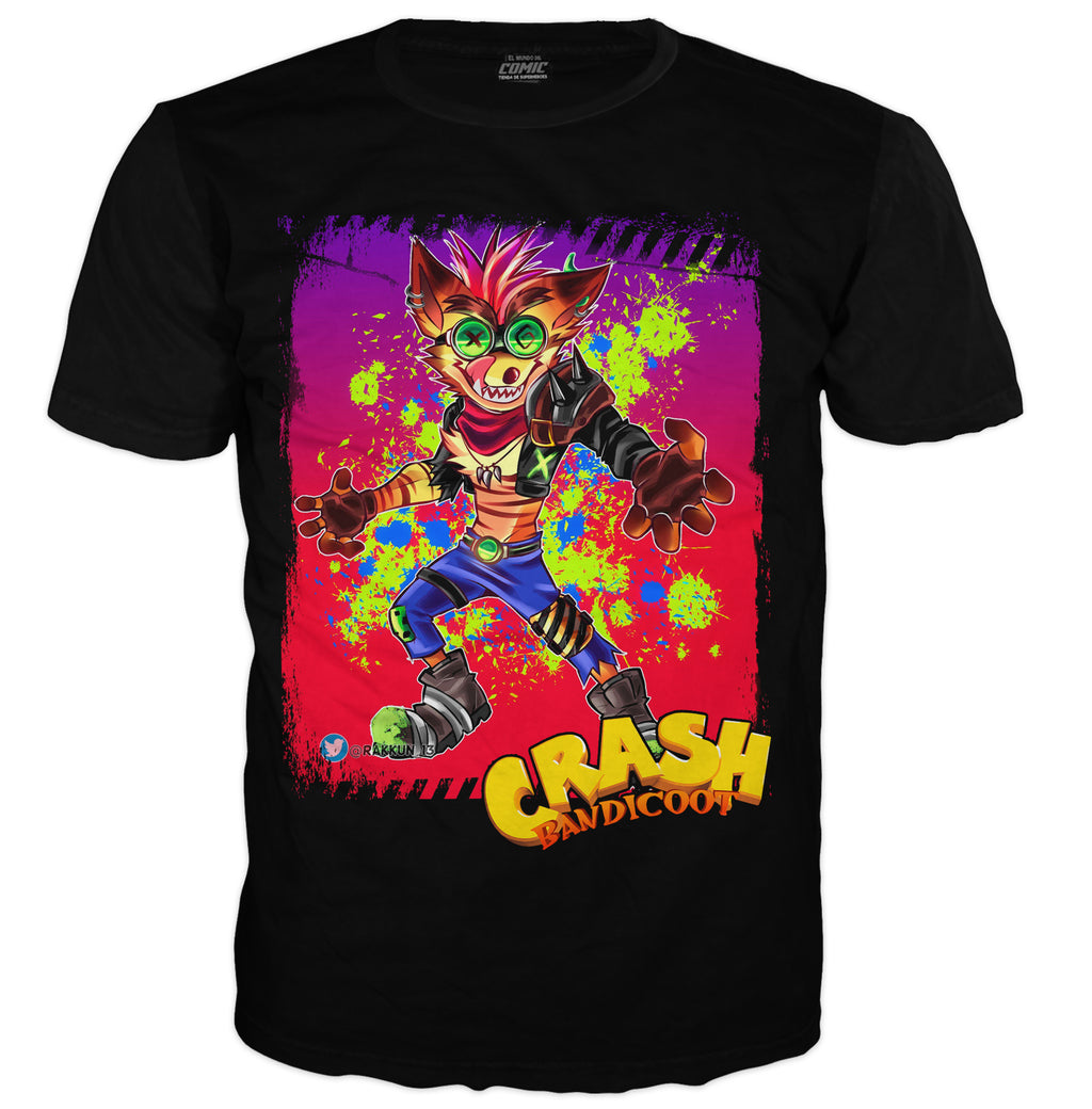 Camiseta Crash Bandicoot